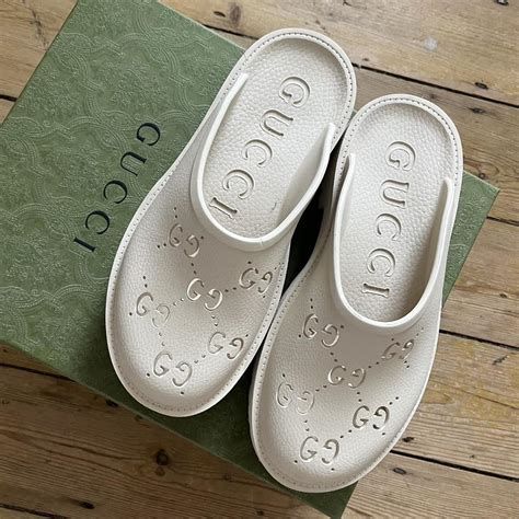 gucci crystal clogs